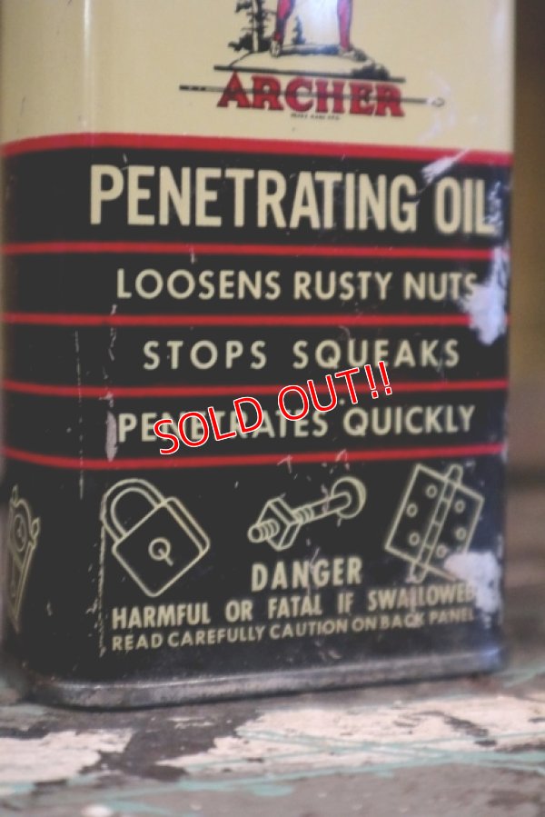画像3: dp-180302-01 Archer / 1950's Penetrating Oil Can