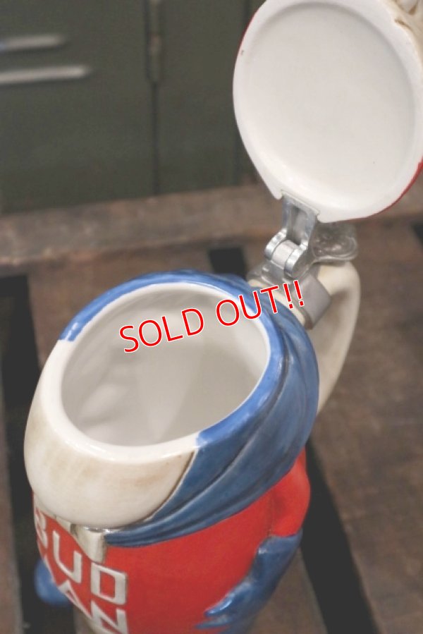 画像8: ct-180302-33 Budweiser / BUD MAN 1970's Beer Mug