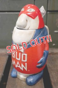 ct-180302-33 Budweiser / BUD MAN 1970's Beer Mug
