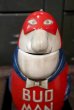 画像2: ct-180302-33 Budweiser / BUD MAN 1970's Beer Mug (2)