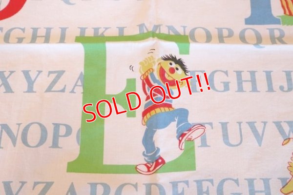 画像3: ct-180302-37 Sesame Street / 1980's Flat Sheet (Single)