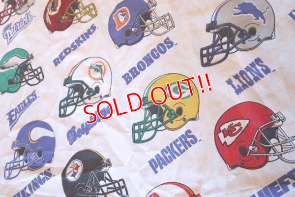 画像3: ct-171206-27 NFL / 1995 Flat Sheet (Twin size)
