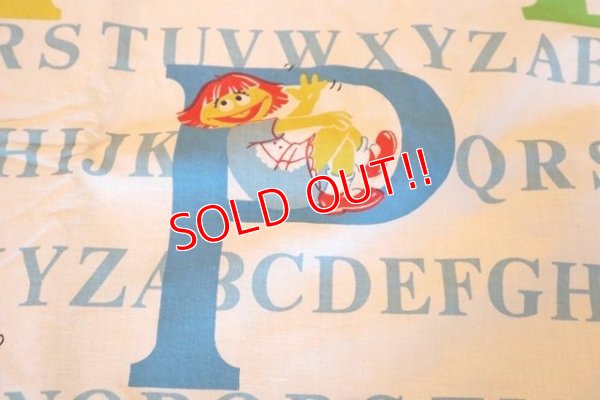 画像7: ct-180302-37 Sesame Street / 1980's Flat Sheet (Single)