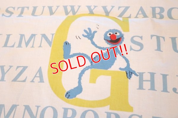 画像5: ct-180302-37 Sesame Street / 1980's Flat Sheet (Single)
