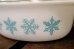 画像3: dp-180302-51 Pyrex / 1960's-1970's Snowflake Casserole