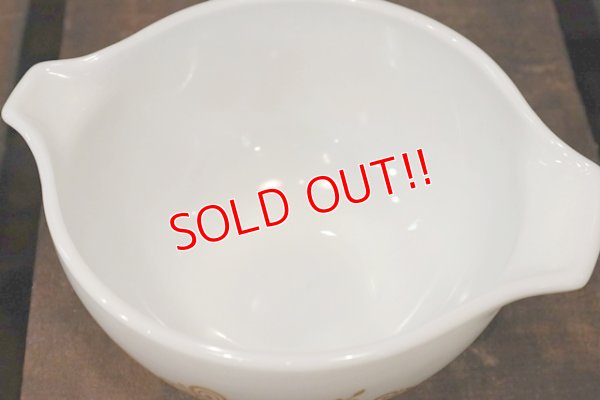 画像5: dp-180302-59 Pyrex / 1960's-1970's Butterfly Gold Mixing Bowl (S)