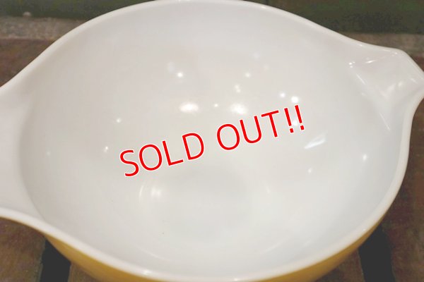 画像6: dp-180302-60 Pyrex / 1960's-1970's Butterfly Gold Mixing Bowl (L)