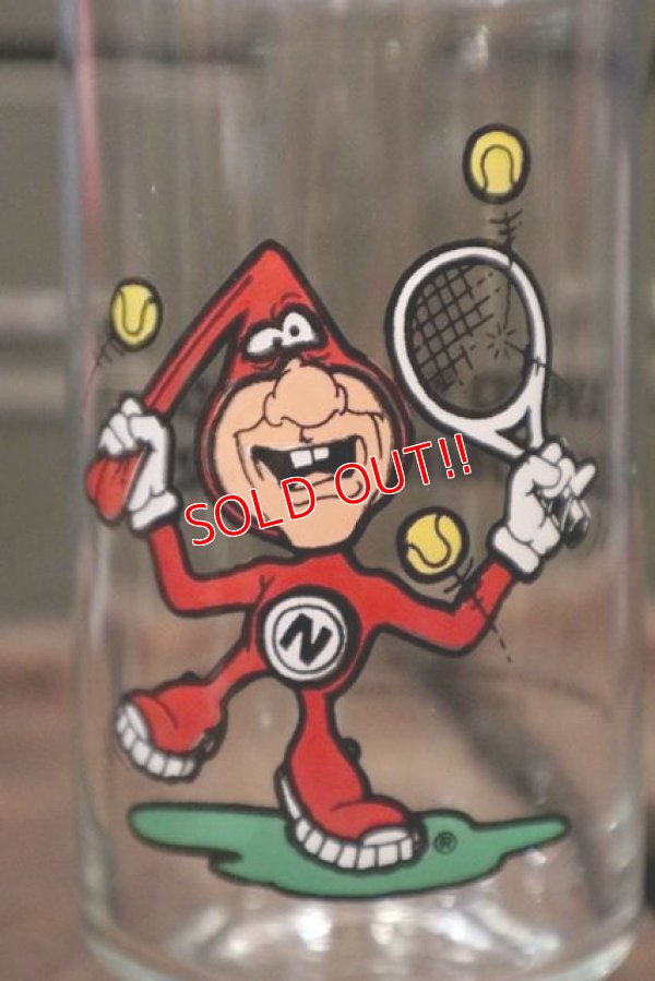 画像2: gs-180301-04 Domino Pizza / 1987 Noid Glass "Tennis"