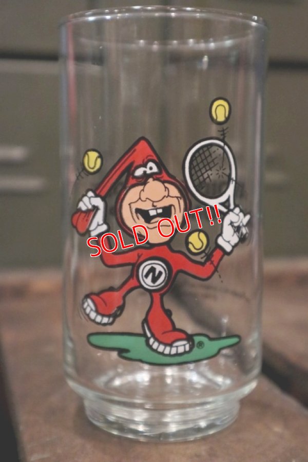 画像1: gs-180301-04 Domino Pizza / 1987 Noid Glass "Tennis"