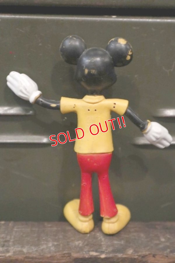 画像5: dp-150302-36 Mickey Mouse / Durham Industries 1970's Bendable Figure