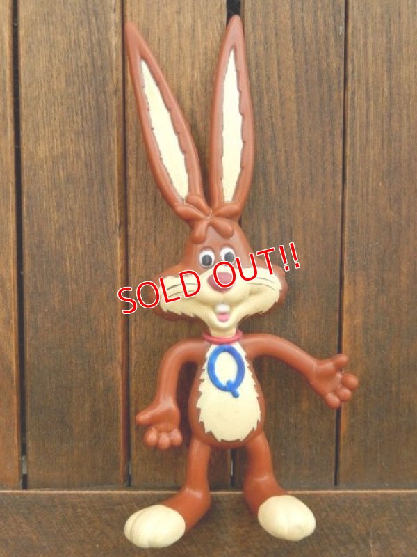 画像1: ct-180401-63 Nestlé / Quik Bunny 80's-90's Bendable Figure