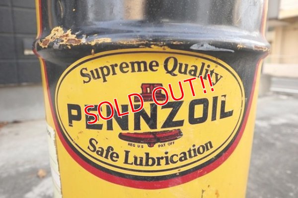 画像3: dp-180401-02 PENNZOIL / 1990's Oil Can (Large)