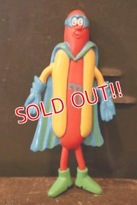ct-180401-67 Nathan's Famous Hot Dog / The Franksters 90's Bendable Figure (T)