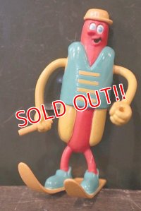 ct-180401-67 Nathan's Famous Hot Dog / The Franksters 90's Bendable Figure (Z2)