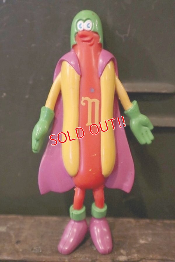 画像1: ct-180401-67 Nathan's Famous Hot Dog / The Franksters 90's Bendable Figure (S)