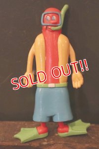 ct-180401-67 Nathan's Famous Hot Dog / The Franksters 90's Bendable Figure (D)