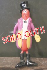 ct-180401-67 Nathan's Famous Hot Dog / The Franksters 90's Bendable Figure (Y)
