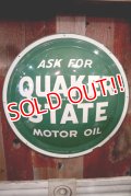 dp-180401-09 Quaker State / 1970's Convex Sign