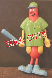 ct-180401-67 Nathan's Famous Hot Dog / The Franksters 90's Bendable Figure (H)