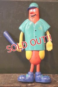 ct-180401-67 Nathan's Famous Hot Dog / The Franksters 90's Bendable Figure (I)