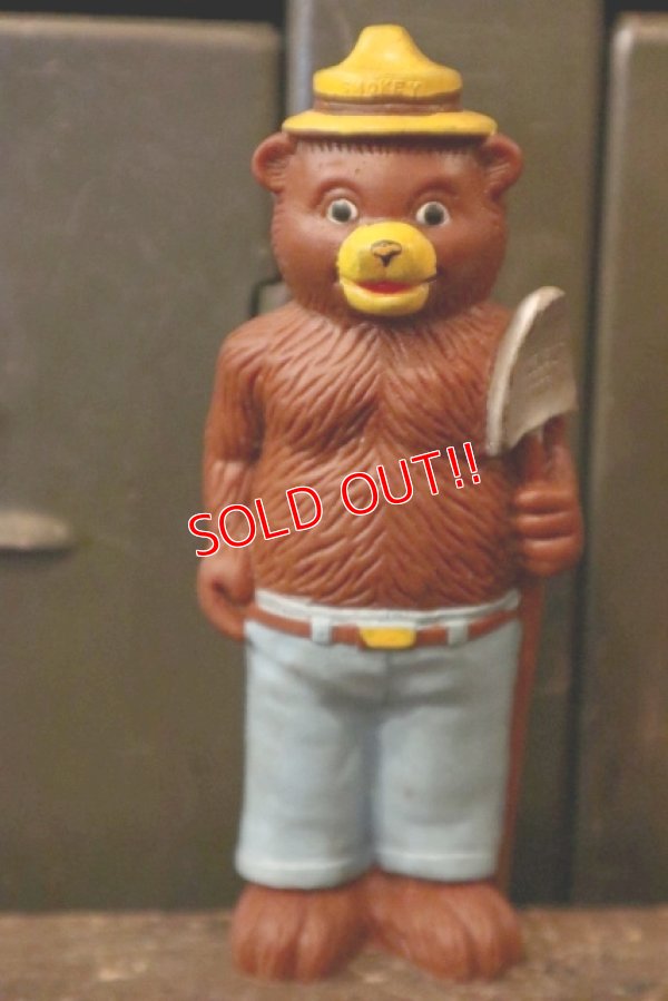 画像1: ct-180401-20 Smokey Bear / DAKIN 1970's Soft Vinyl Figure