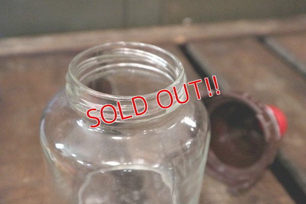 画像6: ct-180401-10 Bosco Bear / Hazel Atlas 1960's Glass Jar & Bank