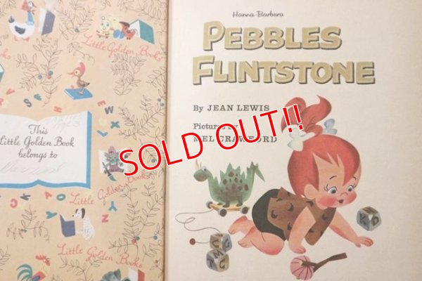 画像3: ct-180401-56 Pebbles Flintstone / 1963 Little Golden Book
