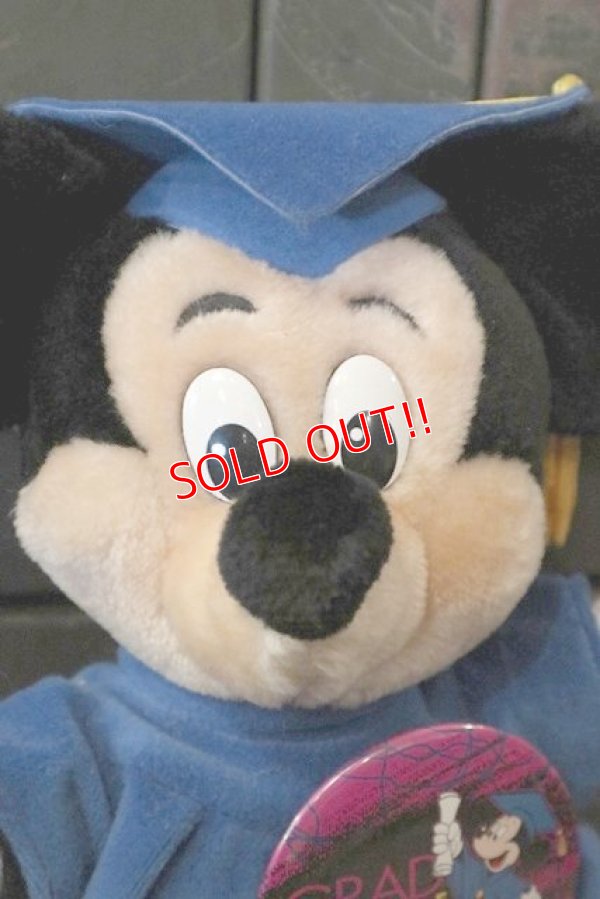 画像2: ct-180401-29 Mickey Mouse / Disneyland 1991 Grad Nite Plush Doll