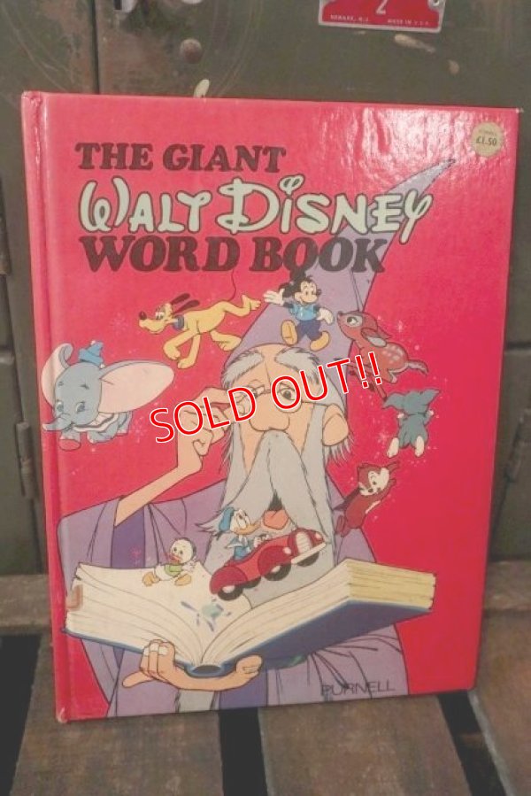 画像1: ct-180401-46 Walt Disney / 1970's Word Book