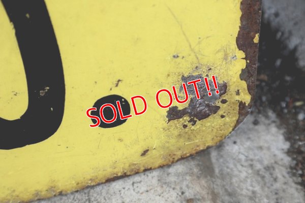 画像13: dp-180401-07 Coleman / 1960's W-side Metal Sign