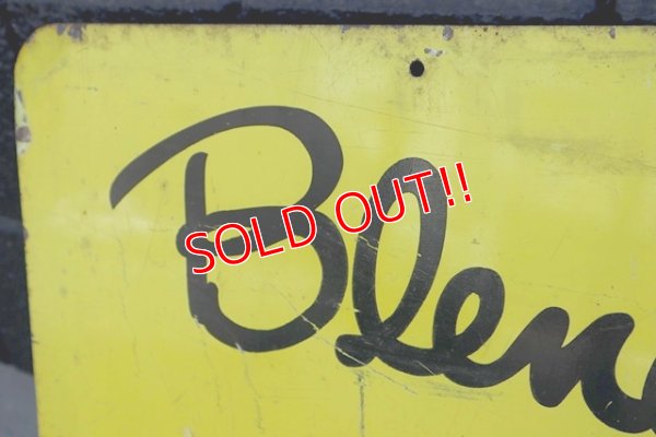 画像12: dp-180401-07 Coleman / 1960's W-side Metal Sign