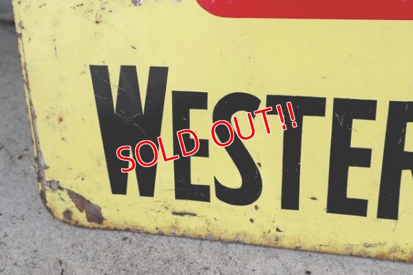 画像4: dp-180401-07 Coleman / 1960's W-side Metal Sign