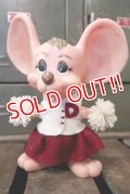 ct-180401-03 ROYALTY Industries / 1970's Roy Des of Florida Mouse Bank "Cheerleader"