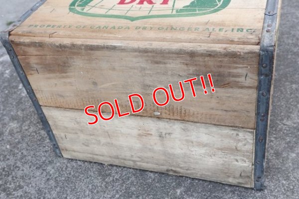 画像7: dp-180401-04 Canada Dry / 1950's Wood Box