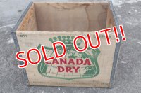 dp-180401-04 Canada Dry / 1950's Wood Box