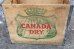 画像3: dp-180401-04 Canada Dry / 1950's Wood Box