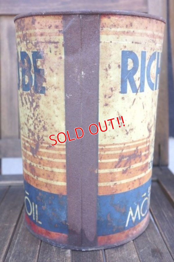 画像4: dp-180501-02 RICHLUBE / 5 Quarts Motor Oil Can