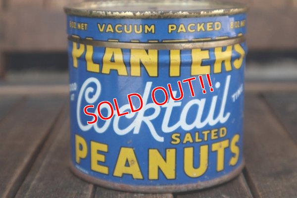 画像4: dp-180501-05 Planters / Mr.Peanuts 1940's Cocktail Salted Peanuts Tin Can