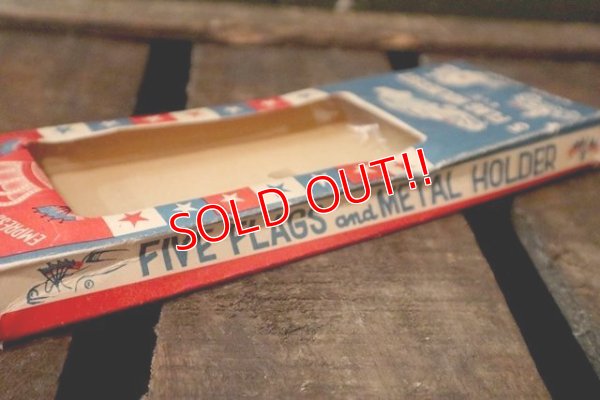 画像13: dp-180110-27 1970's〜U.S.A. mini Flag Holder Set