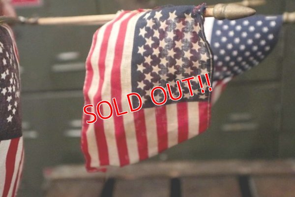 画像5: dp-180110-27 1970's〜U.S.A. mini Flag Holder Set