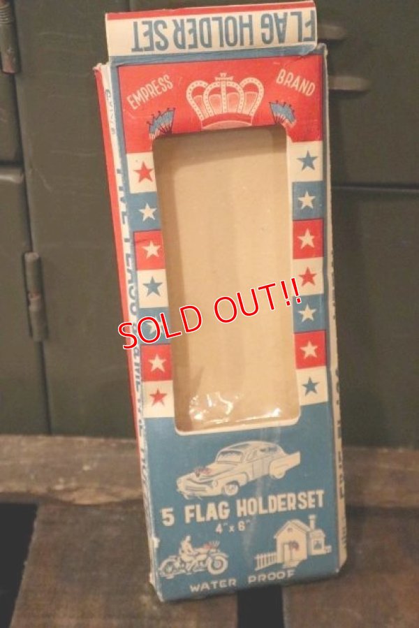 画像9: dp-180110-27 1970's〜U.S.A. mini Flag Holder Set