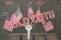 dp-180110-27 1970's〜U.S.A. mini Flag Holder Set
