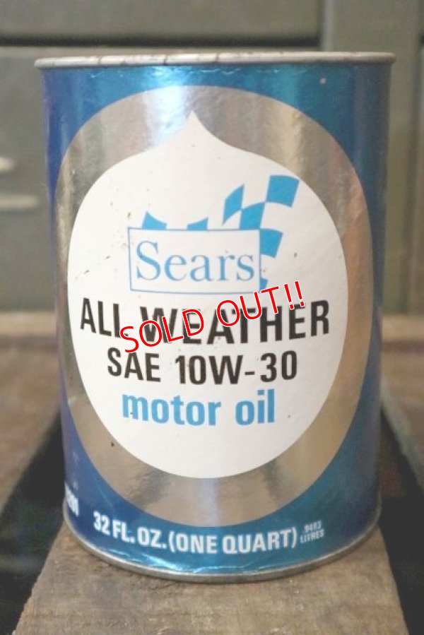 画像1: dp-150701-01 Sears / Motor Oil Can