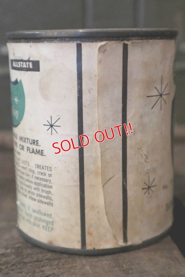 画像6: dp-180501-22 Sears×Allstate / Vintage White Tire Coating Can