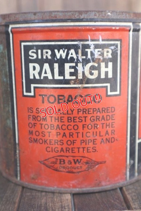 画像3: dp-180501-20 Sir Walter Raleigh / Vintage Tobacco Can