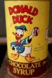 画像2: ct-180501-01 Donald Duck / 1940's Chocolate Syrup Can (2)