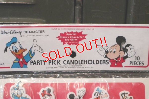 画像2: ct-150901-34 Disney / 1970's Party Pick Candleholder