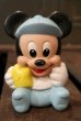 画像1: ct-150901-25 Baby Mickey Mouse / ARCO 1980's Squeaky Doll (1)