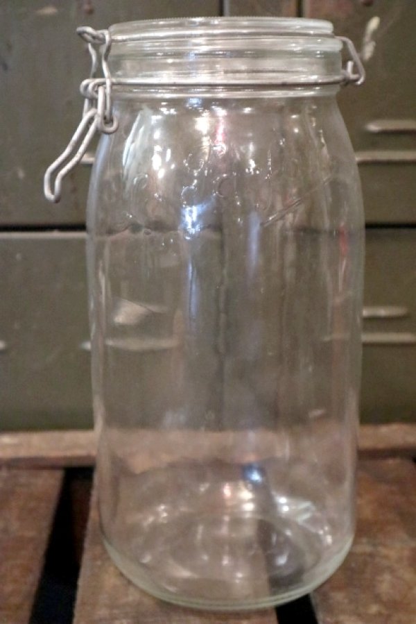 画像1: dp-140804-03 1980's〜 Glass Jar (3L)