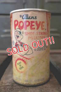 ct-180501-11 Popeye / The Allens 1990's Shoe-String Potatoes Can